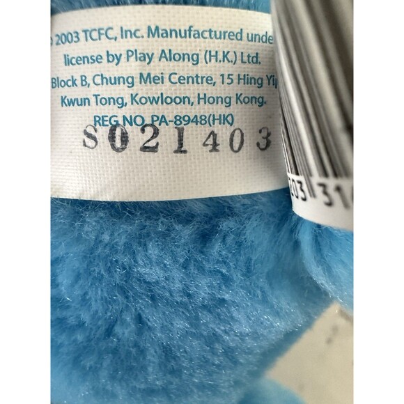 Care Bears 2003 Champ Blue Trophy Care Bear Plush 13" Stuffed Animal Toy - Picture 5 of 6